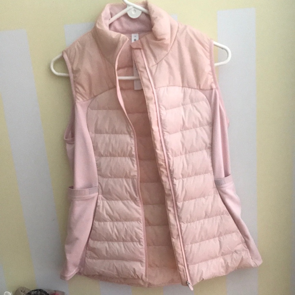 Lululemon Down For It All Vest Pink